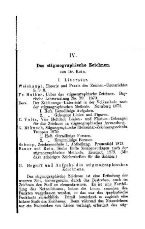 Das stigmograpische Zeichnen