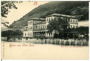 Bad Ems. Kurhaus und Kurgarten