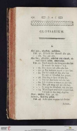 Glossarium