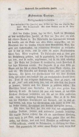 22-40 Systematische Theologie
