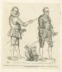 Herzog Heinrich von Guise in Uniform eines Infanterie-Generals (1580) und Franz von Montmorency, Marschall von Frankreich, Seiten-Vorderansicht