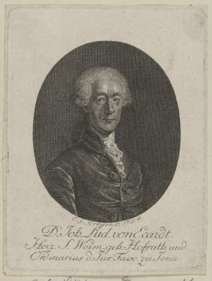 Bildnis des Joh. Lud. von Ecardt