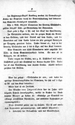 5. Gemeinde-Verwaltung in den Rheinprovinzen