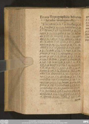 Errata Typographica benevolus lector ita corrigere ve[...]