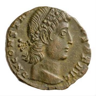 Münze, Aes 4, 337 - 340 n. Chr.