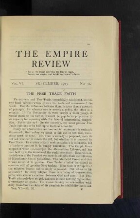 Vol. VI. September, 1903. No. 32.