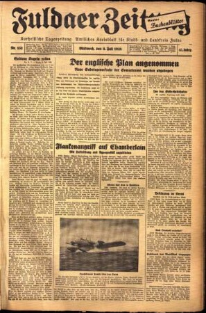 Ausgabe vom Mittwoch, den 06. Juli 1938.