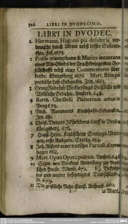 Libri In Duodec.