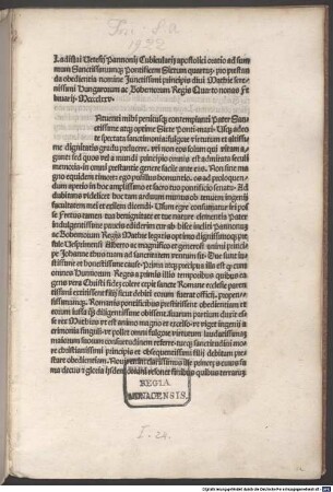 Oratio pro praestanda oboedientia Matthiae Hungarorum regis : 1475.02.02