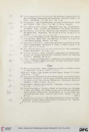 Glas (Nr. 92-106)