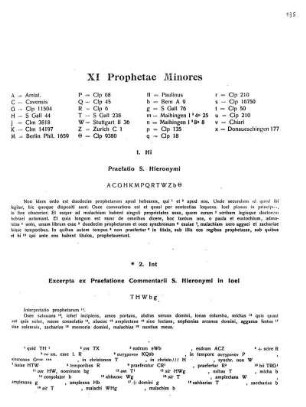 XI Prophetae Minores