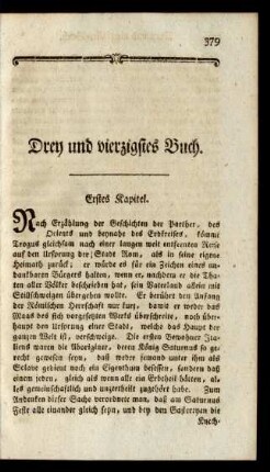 Drey und vierzigstes Buch