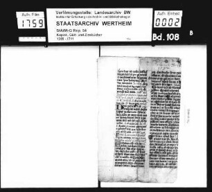 Gültbuch, Namensregister Heidenfeld