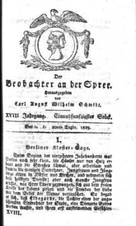 51. Stueck, 20. Dezember 1819
