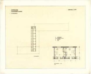 Bestelmeyer, German; Kassel; Altersheim - 4. Obergeschoss (Grundriss)