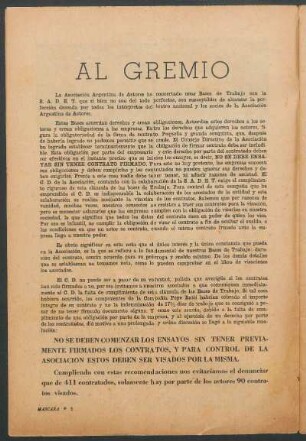 Al gremio