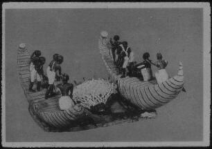 Kairo, Nat. Mus. Fischer mit dem Schleppnetz