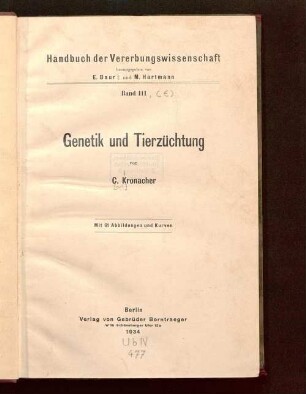 Genetik und Tierzüchtung