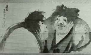 Bildnis von Han Shan und Shih Te
