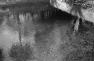 Alter Brunnen von Gadames : Blick in den Brunnen