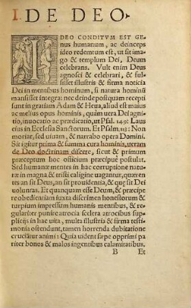 Loci Praecipvi Theologici : Cum appendice disputationis de Coniugio. His Additae Sunt Recens Definiti multarum appellationum, quarum in Ecclesia usus est, traditae ab eodem autore Torgae & Witegergae: Anno 1552. & 1553.