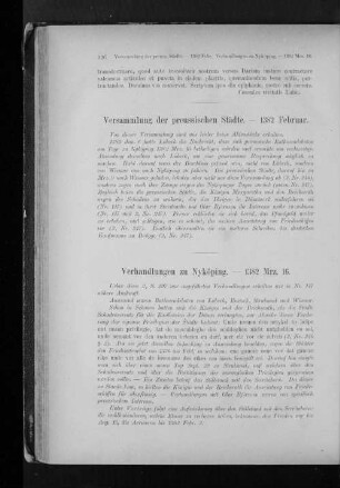 Verhandlungen zu Nyköping. - 1382 Mrz. 16.