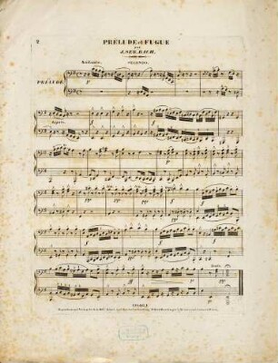 Prélude et fugue