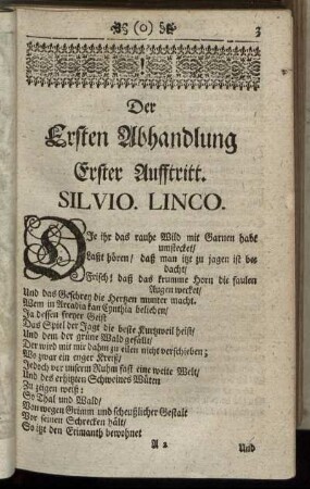 Der Ersten Abhandlung...
