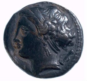 Münze, Didrachme, ca. 325 - 241 v. Chr.