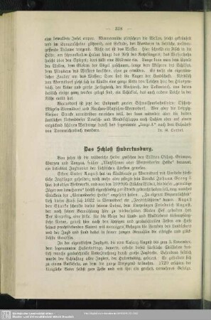 Das Schloß Hubertusburg