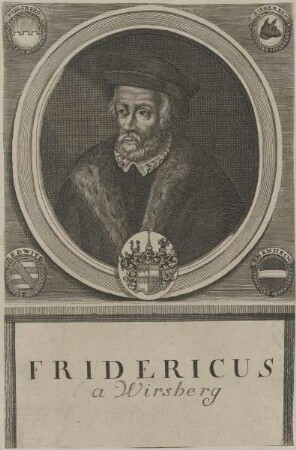 Bildnis von Fridericus a Wirsberg