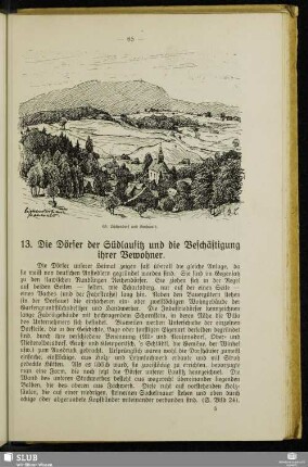 13. Die Dörfer der Südlausitz und die Beschäftigung ihrer Bewohner