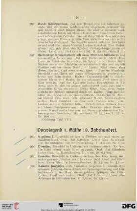 Vorwiegend 1. Hälfte 19. Jahrhundert (Nr. 205-305)
