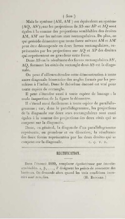 Rectification.