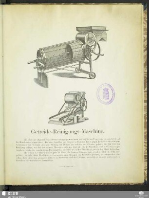 Getreide-Reinigungs-Maschine