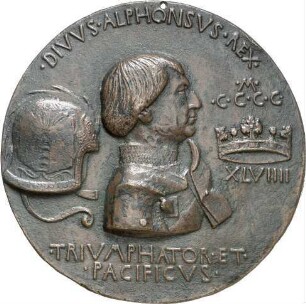 Pisano, Antonio, gen. Pisanello: König Alfons V. von Neapel