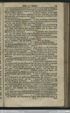 Der 89. Psalm