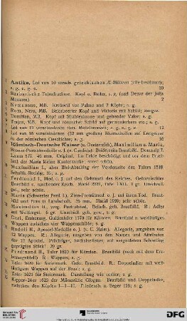 [Gold-, Silber- und Denkmünzen] (Nr. 1-558)