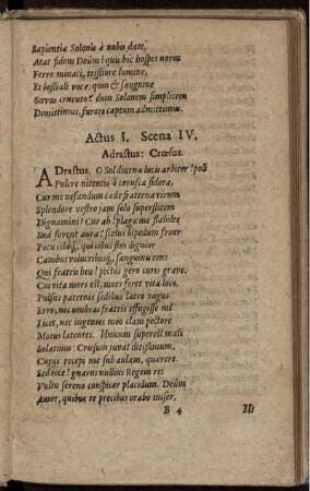 Scena IV. Adrastus: Croesus.