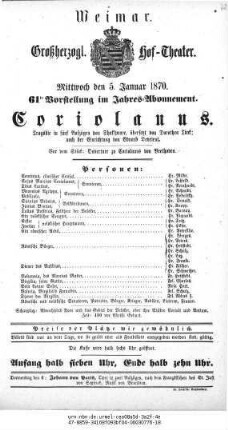 Coriolanus