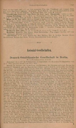 Kolonial-Gesellschaften