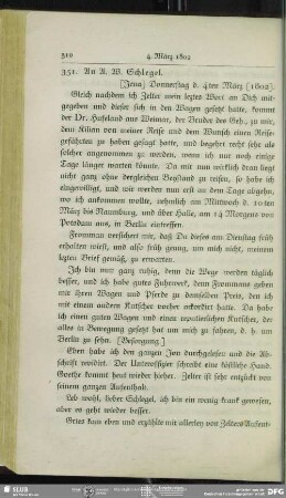 Caroline von Schelling an August Wilhelm von Schlegel, Jena, 04.03.1802