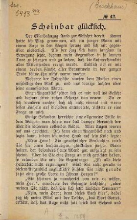 Scheinbar Glücklich