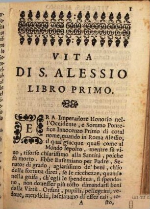 Vita di S. Alessio