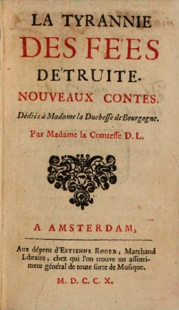 La tyrannie des fées détruite