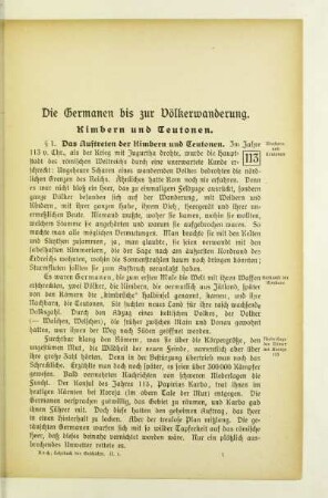 Die Germanen bis zur Völkerwanderung