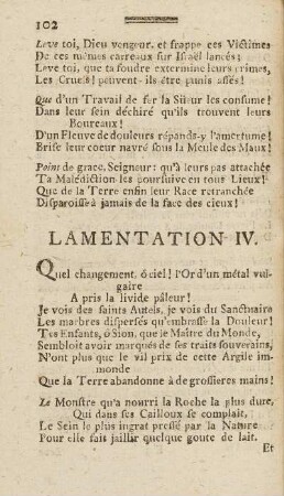 Lamentation IV.