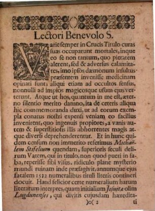 De Titulo Crucis Dominicae, Exercitatio Historica