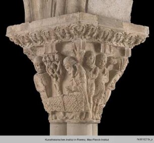 Kapitell mit Szenen von Ereignissen nach der Grablegung Christi - E07PP19