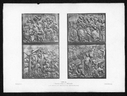 Heilbronn. Flügel des Hochaltars aus der Kilianskirche. Ansichten.